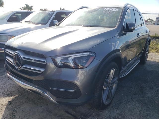 4JGFB5KB8LA087317 - 2020 MERCEDES-BENZ GLE 450 4M GRAY photo 2