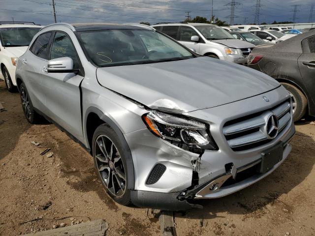 WDCTG4EB6FJ150914 - 2015 MERCEDES-BENZ GLA 250 SILVER photo 1