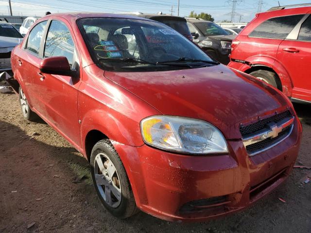 KL1TD56E29B316560 - 2009 CHEVROLET AVEO LS 红色 照片 1