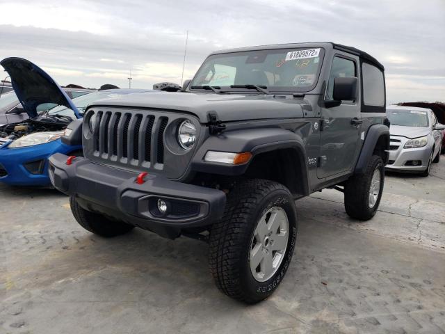 1C4GJXAN7MW631216 - 2021 JEEP WRANGLER S ნაცრისფერი ფოტო 2