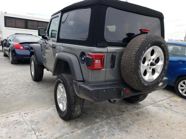1C4GJXAN7MW631216 - 2021 JEEP WRANGLER S ნაცრისფერი ფოტო 3