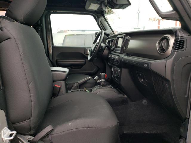 1C4GJXAN7MW631216 - 2021 JEEP WRANGLER S ნაცრისფერი ფოტო 5