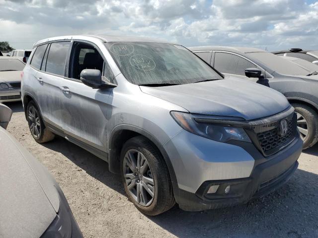 5FNYF7H53MB005663 - 2021 HONDA PASSPORT E SILVER photo 1