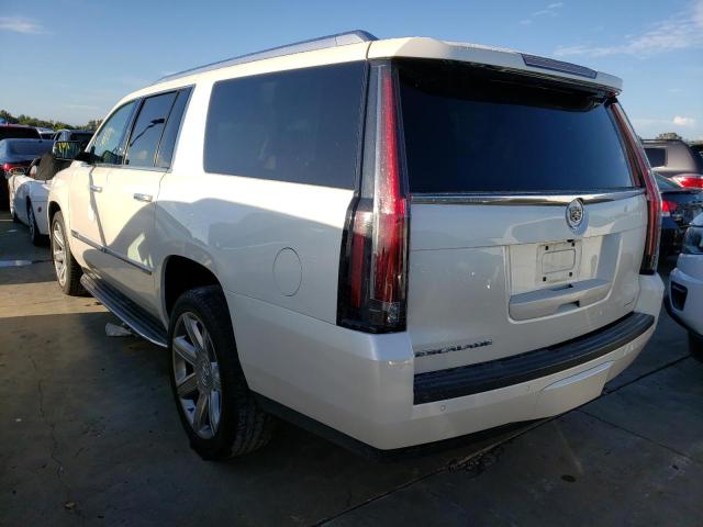 1GYS4HKJ6FR230609 - 2015 CADILLAC ESCALADE E WHITE photo 3