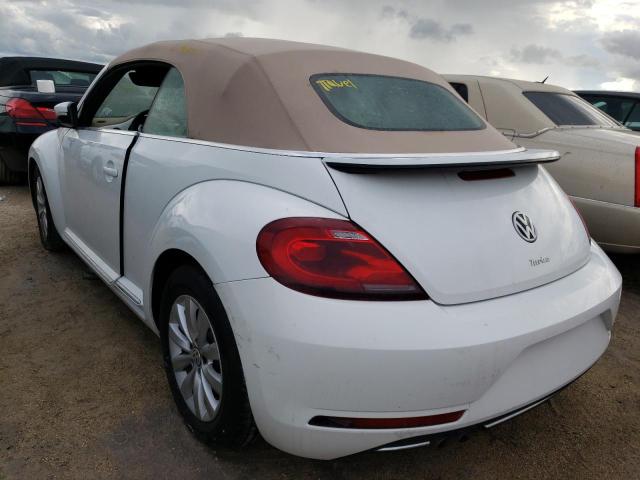 3VW5DAAT8KM505046 - 2019 VOLKSWAGEN BEETLE S WHITE photo 3