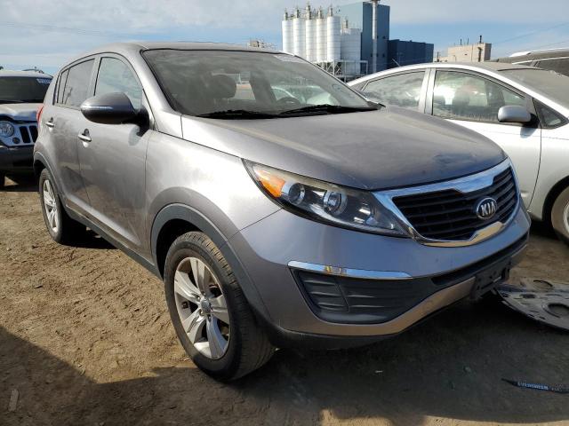 KNDPB3A21D7447055 - 2013 KIA SPORTAGE B SILVER photo 1