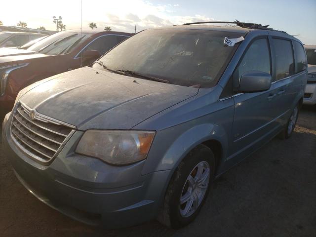 2A8HR54119R674873 - 2009 CHRYSLER TOWN & COU BLUE photo 2