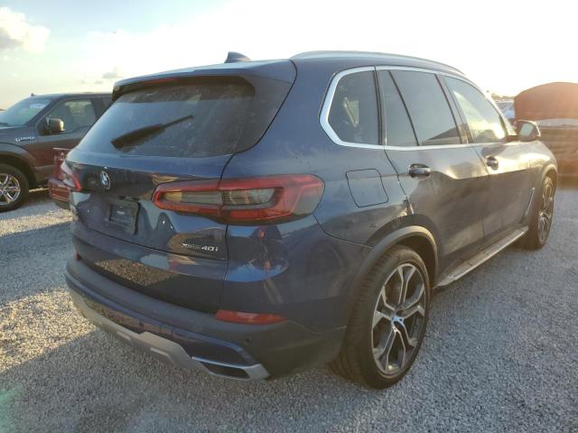 5UXCR6C54KLL61812 - 2019 BMW X5 XDRIVE4 BLUE photo 4