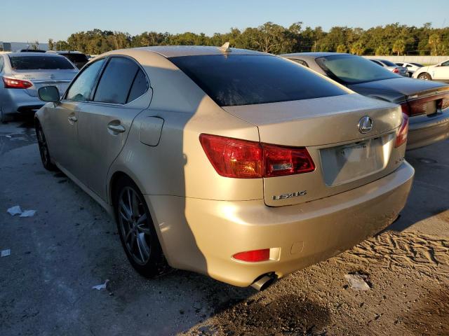 JTHBE262882013690 - 2008 LEXUS IS 350 GOLD photo 3