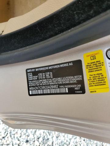 WBA3V7C56G5A28462 - 2016 BMW 428 I SULE Коричневый фото 10