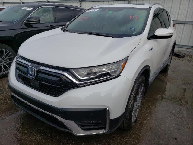 5J6RT6H98NL021554 - 2022 HONDA CR-V TOURI WHITE photo 2