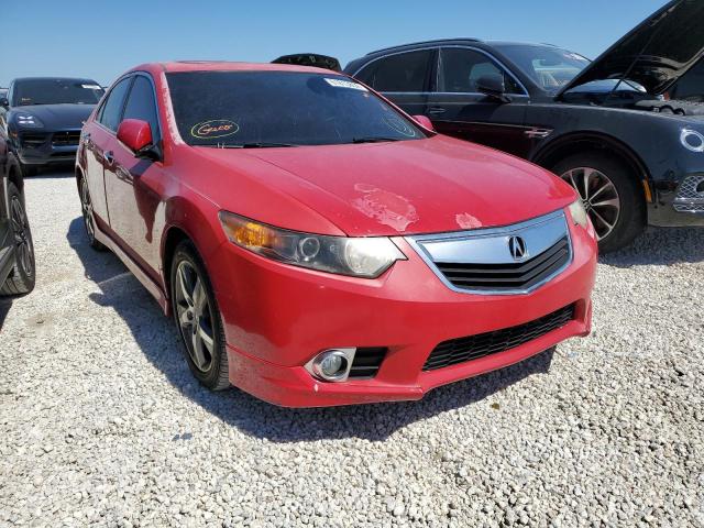 JH4CU2F81EC005190 - 2014 ACURA TSX SE RED photo 1