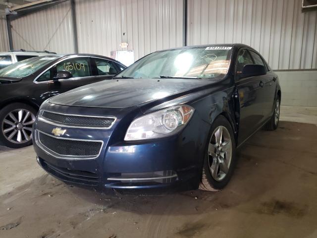 1G1ZC5EB0AF258354 - 2010 CHEVROLET MALIBU 1LT BLUE photo 2