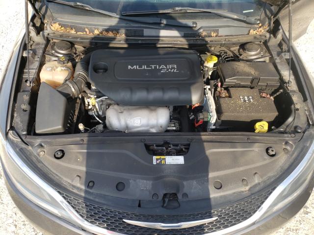 1C3CCCABXFN694606 - 2015 CHRYSLER 200 LIMITE GRAY photo 7