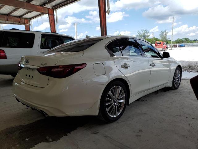 JN1EV7AP8KM515144 - 2019 INFINITI Q50 LUXE WHITE photo 4