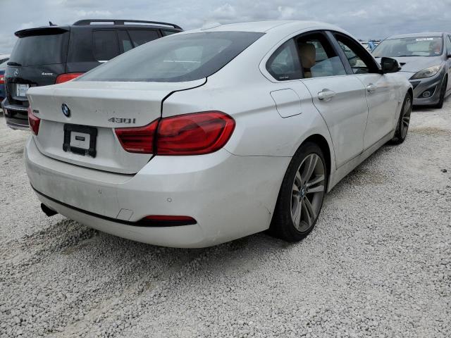 WBA4J3C50KBL09401 - 2019 BMW 430XI GRAN WHITE photo 4