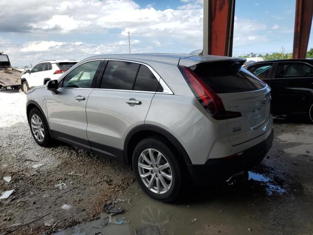 1GYAZAR47LF062836 - 2020 CADILLAC XT4 LUXURY SILVER photo 3