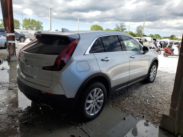 1GYAZAR47LF062836 - 2020 CADILLAC XT4 LUXURY SILVER photo 4