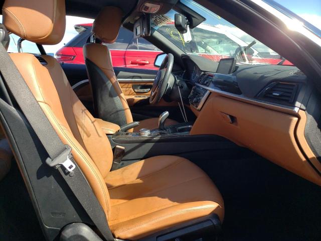 WBA3V7C53FP771323 - 2015 BMW 428 I SULE ლურჯი ფოტო 5