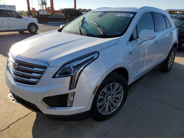 1GYKNBRS4HZ198349 - 2017 CADILLAC XT5 LUXURY WHITE photo 2