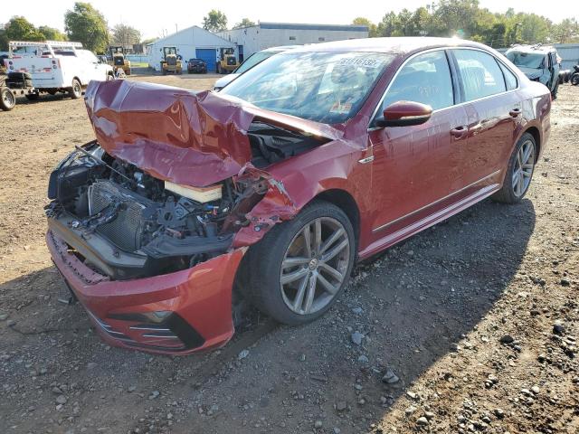 1VWDT7A32HC024253 - 2017 VOLKSWAGEN PASSAT R-L MAROON photo 2