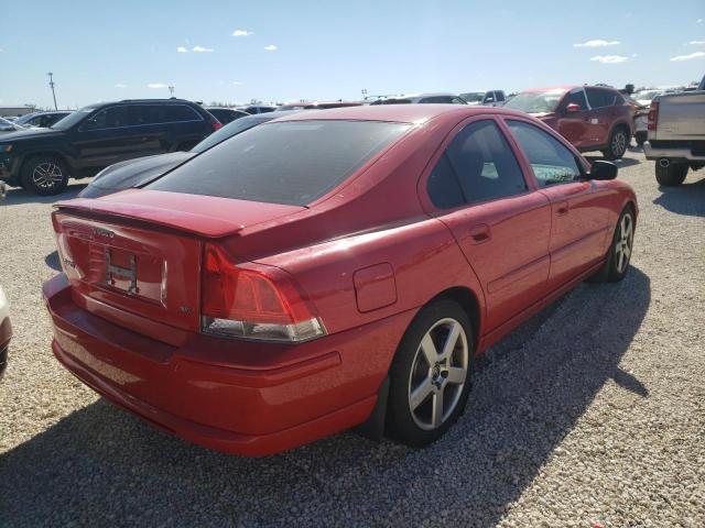 YV1RH527662537664 - 2006 VOLVO S60 R RED photo 4