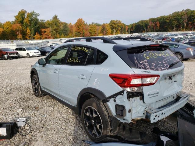 JF2GTAAC1JH215685 - 2018 SUBARU CROSSTREK BLUE photo 3