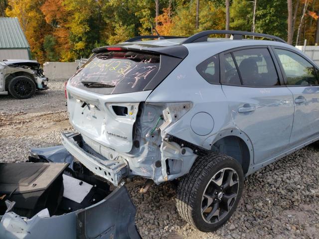 JF2GTAAC1JH215685 - 2018 SUBARU CROSSTREK BLUE photo 9