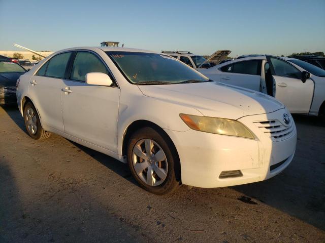 4T1BE46K87U524425 - 2007 TOYOTA CAMRY CE WHITE photo 1