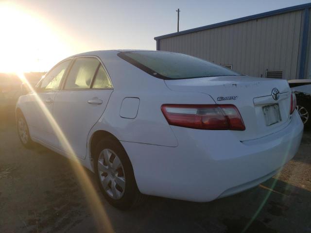 4T1BE46K87U524425 - 2007 TOYOTA CAMRY CE WHITE photo 3