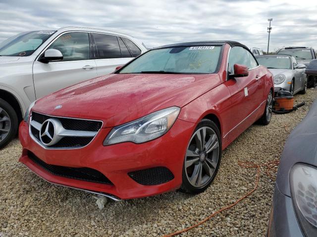 WDDKK6FF5HF361546 - 2017 MERCEDES-BENZ E 400 RED photo 2