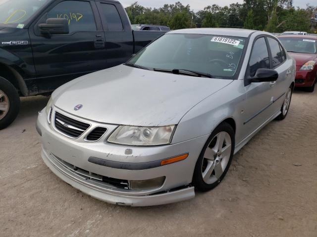 YS3FH46U461013110 - 2006 SAAB 9-3 AERO SILVER photo 2