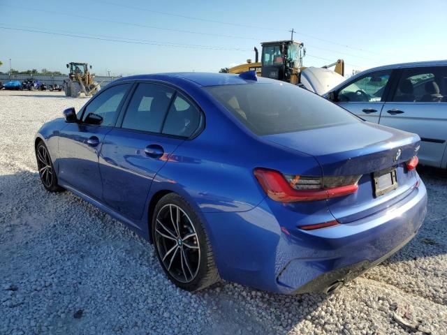 3MW5R1J02L8B38968 - 2020 BMW 330I BLUE photo 3