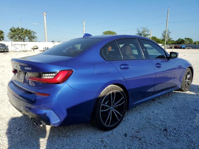 3MW5R1J02L8B38968 - 2020 BMW 330I BLUE photo 4