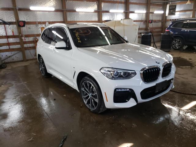 5UXTR9C57KLE19254 - 2019 BMW X3 XDRIVE3 WHITE photo 1