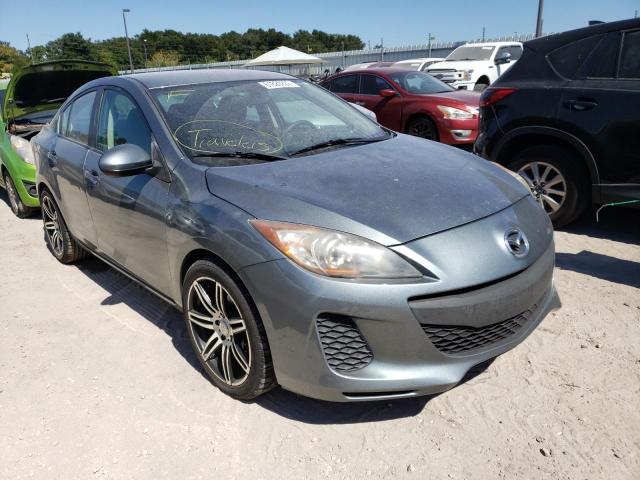 JM1BL1UF8C1584117 - 2012 MAZDA 3 I GRAY photo 1