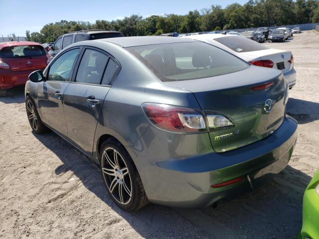 JM1BL1UF8C1584117 - 2012 MAZDA 3 I GRAY photo 3