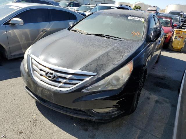 5NPEC4AC7BH166714 - 2011 HYUNDAI SONATA BLACK photo 2