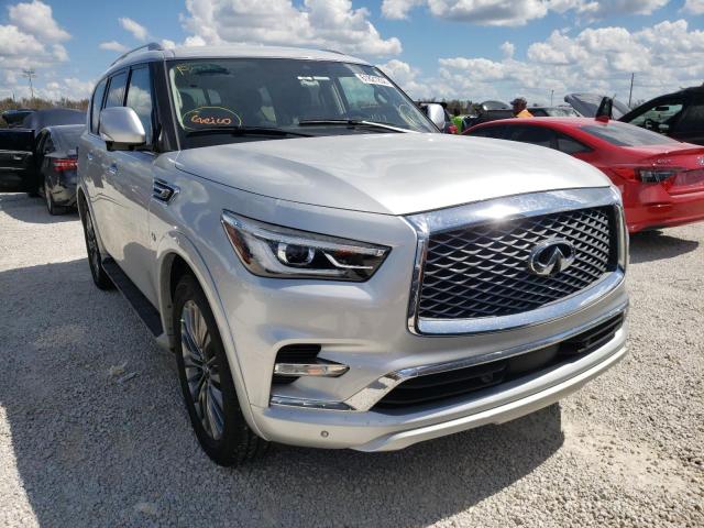 JN8AZ2NF2L9700979 - 2020 INFINITI QX80 LUXE SILVER photo 1