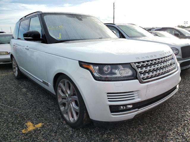 SALGS5FE9HA365543 - 2017 LAND ROVER RANGE ROVE WHITE photo 1