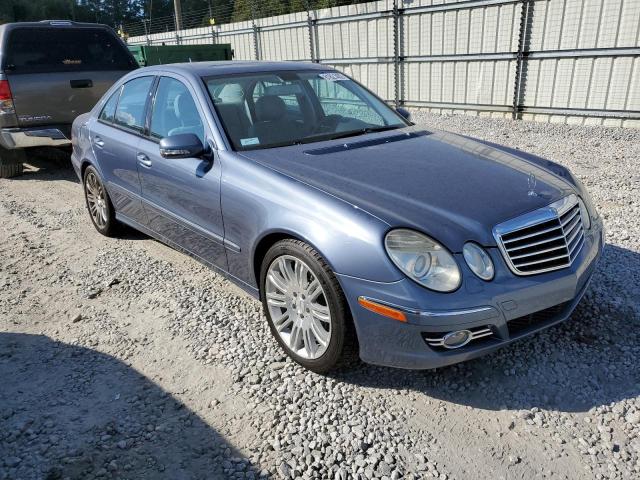 WDBUF56X47B119698 - 2007 MERCEDES-BENZ E-CLASS BLUE photo 1