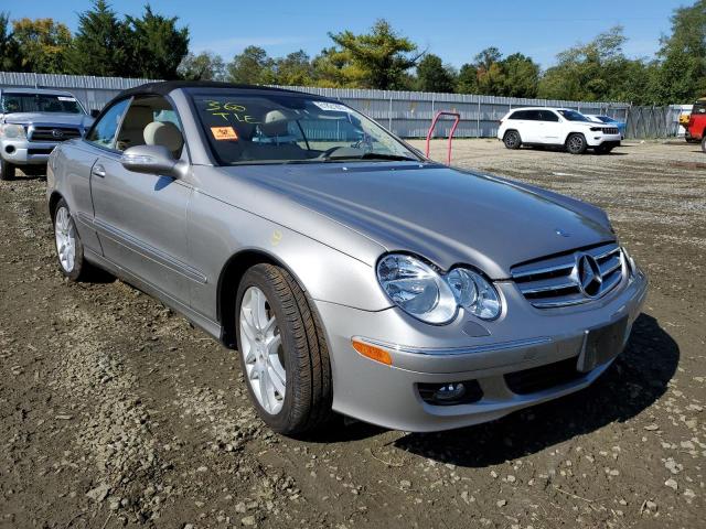 WDBTK56F39T107828 - 2009 MERCEDES-BENZ CLK 350 SILVER photo 1