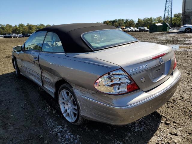 WDBTK56F39T107828 - 2009 MERCEDES-BENZ CLK 350 SILVER photo 3