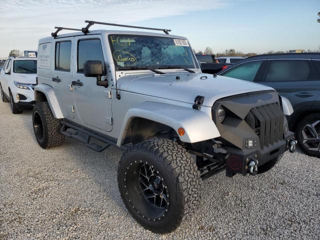 1J4BA5H19BL597855 - 2011 JEEP WRANGLER SILVER photo 1