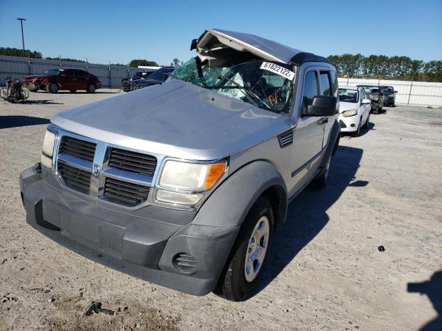 1D8GT28K58W127022 - 2008 DODGE NITRO SXT SILVER photo 2