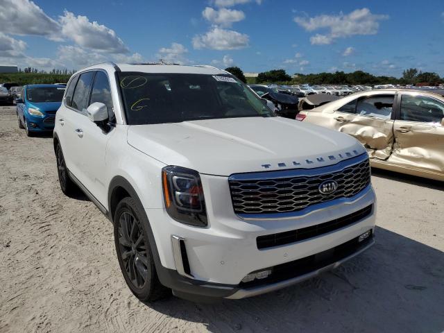 5XYP54HC5LG037016 - 2020 KIA TELLURIDE WHITE photo 1