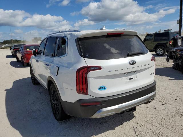 5XYP54HC5LG037016 - 2020 KIA TELLURIDE WHITE photo 3