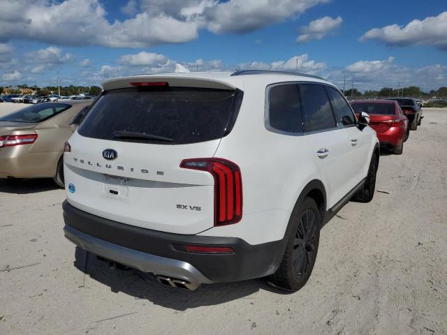 5XYP54HC5LG037016 - 2020 KIA TELLURIDE WHITE photo 4