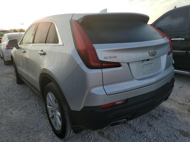 1GYAZAR43KF101517 - 2019 CADILLAC XT4 LUXURY SILVER photo 3