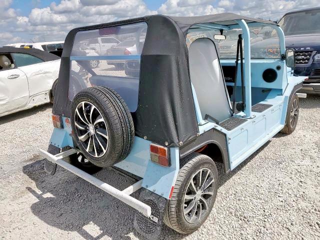 5YNMR1BB7NS103121 - 2022 MOKE CRUISER TURQUOISE photo 4